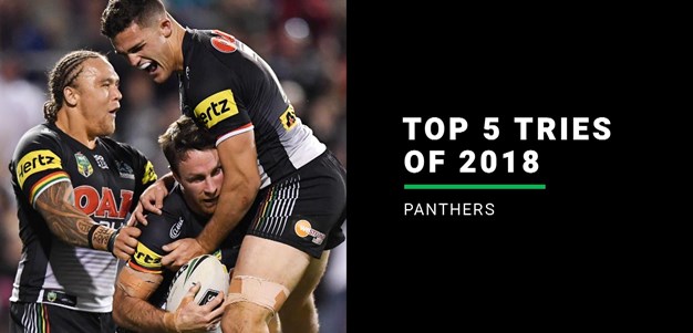 Panthers' top five tries of 2018