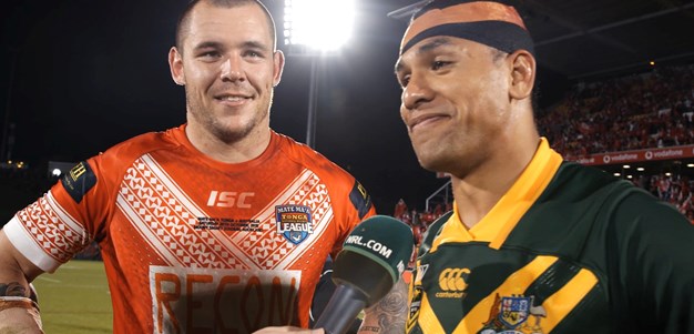 Why Hopoate sang both anthems