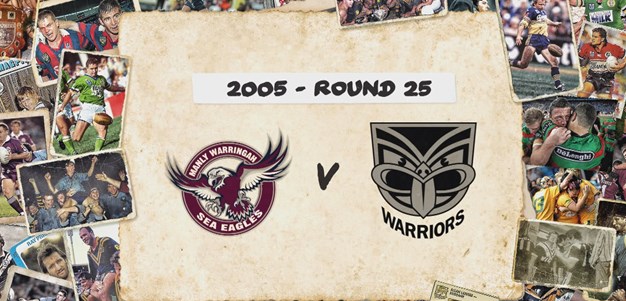 Sea Eagles v Warriors - Round 25, 2005