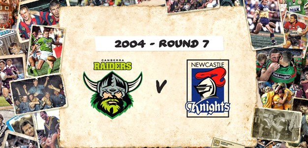 Raiders v Knights - Round 7, 2004