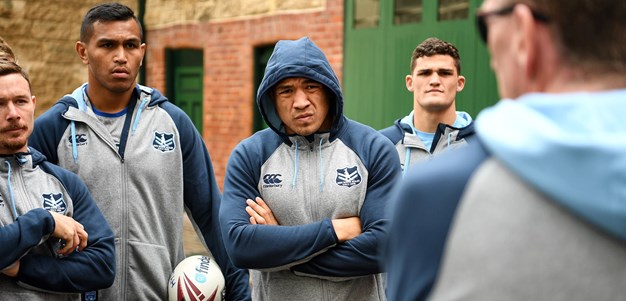 Blues adapt game plan with wet conditions expected