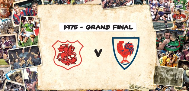 Retro Round: Dragons v Roosters - Grand Final, 1975