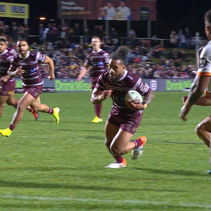 Taufua extends the lead for Manly