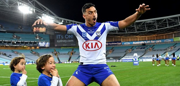 Harper's NRL debut ends with Haka by family and friends