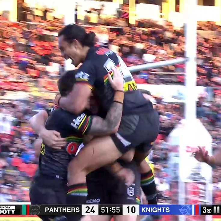 Egan finishes a brilliant Penrith try