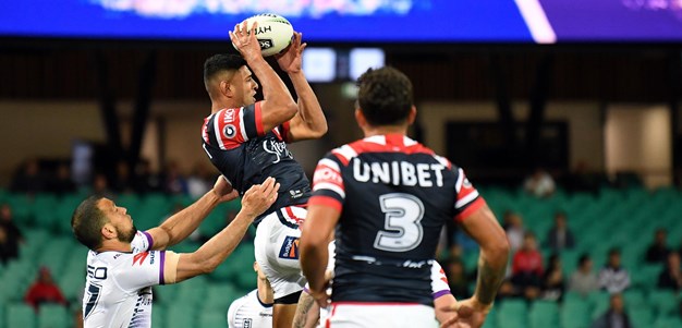 Cordner gets an offload from Tupou