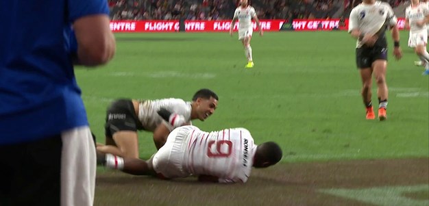McGillvary gets England back in the match