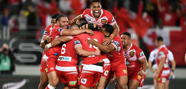 They're up there': Roos praise Tonga after historic win