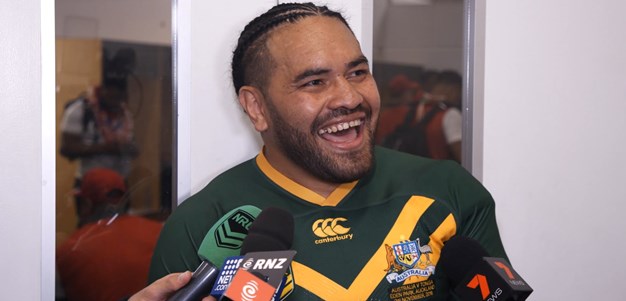 Latrell fan Hurrell takes down 'world's best centre'