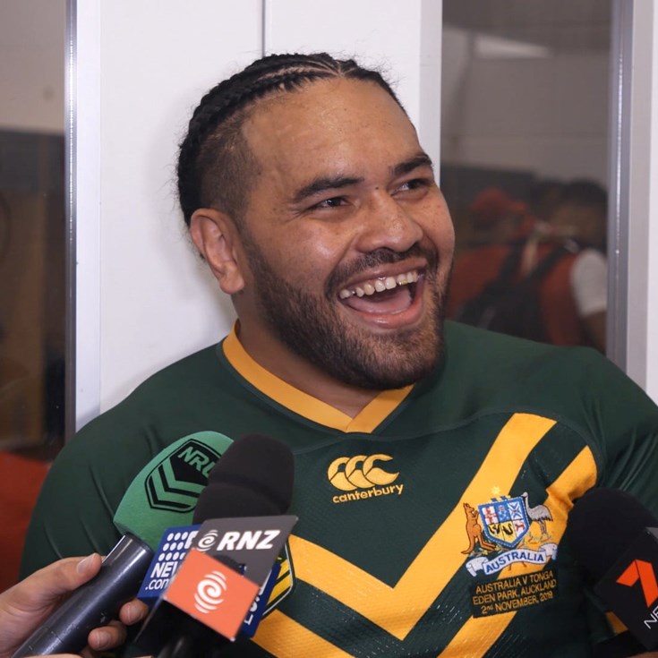 Latrell fan Hurrell takes down 'world's best centre'