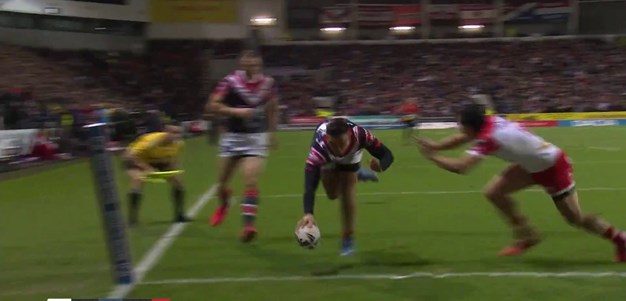 Manu try grabs lead for Roosters