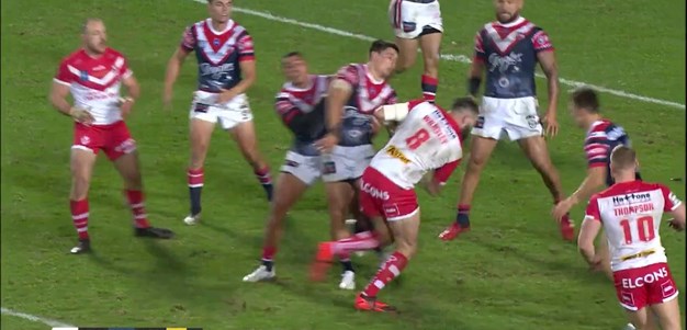 Walmsley barges over late