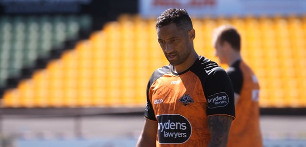 Wests Tigers youngsters inspired by hero Benji
