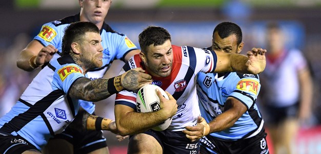 Last time they met: Sharks v Roosters - Round 5, 2019