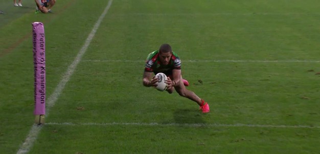 Fancy footwork from Mitchell hands Gagai a double