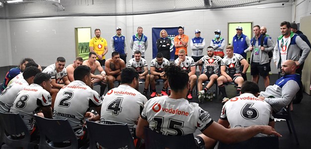 Warriors staff step in to make numbers at training