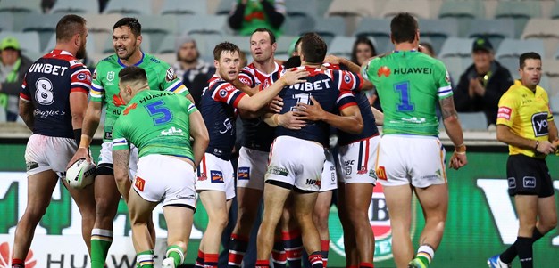 Match Highlights: Raiders v Roosters