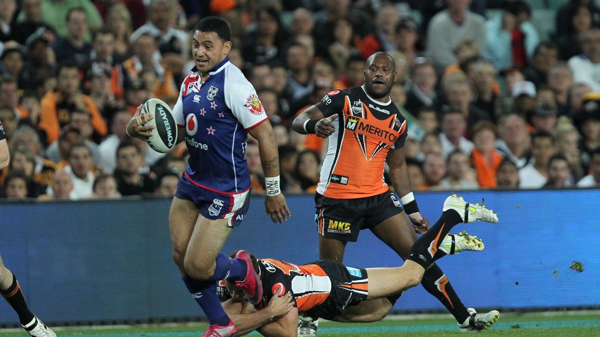 The final moments of the Wests Tigers-Warriors 2011 SF