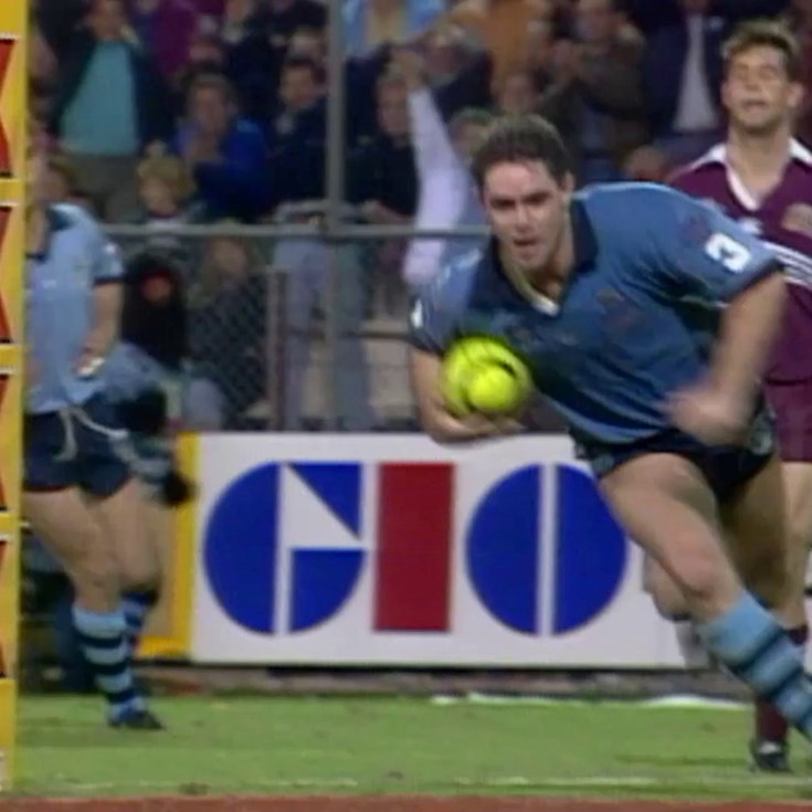 Fittler scores his first Origin try in Mal's farewell