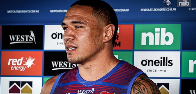 Frizell 'starting again' with Knights