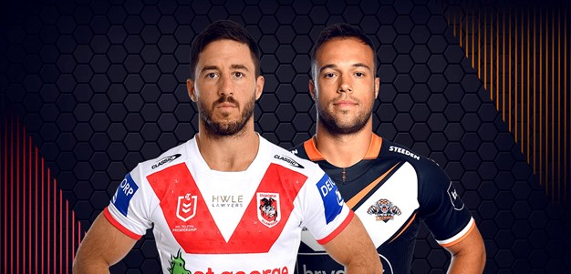 Dragons v Wests Tigers - Round 8