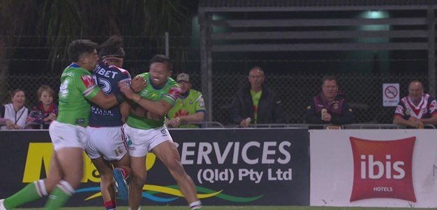 Rapana on report for shoulder charge