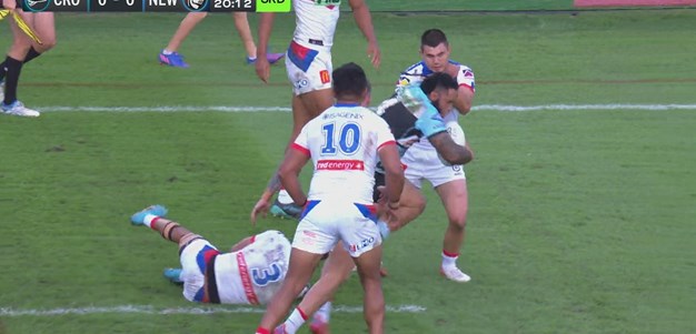 Talakai breaking tackles with ease