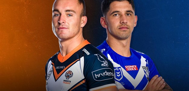 Wests Tigers v Bulldogs: Round 11
