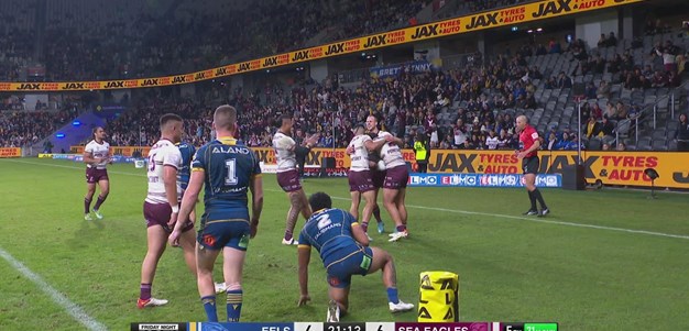Christian Tuipulotu benefits from a lovely DCE pass