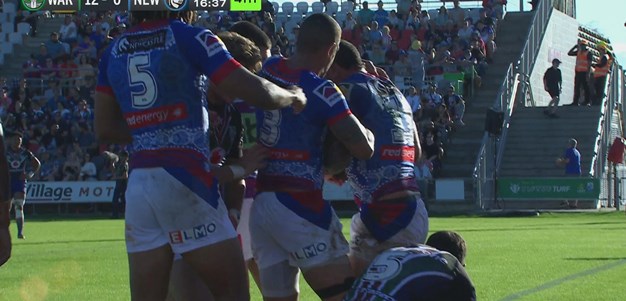 Frizell pounces to get Knights on the board