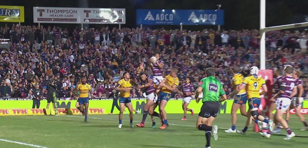 Koula flies high to get Manly a try