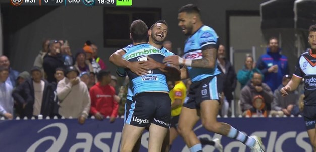 Dykes gets his first NRL try
