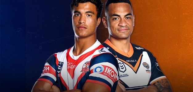 Roosters v Wests Tigers: Round 23