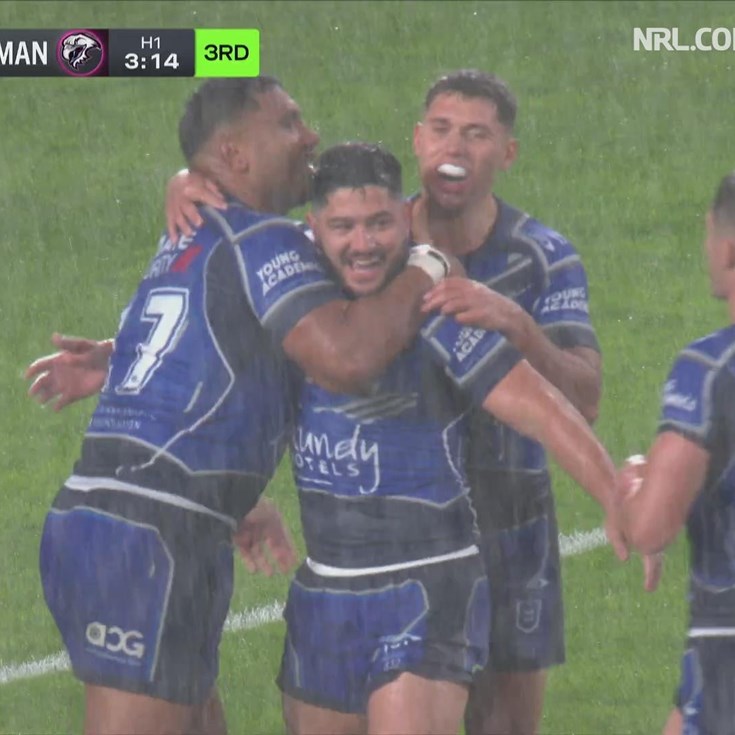 Dockar-Clay gets his first try in the NRL