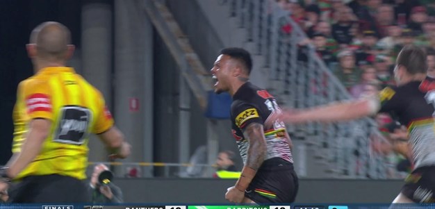 Cleary kicks, Leniu collects
