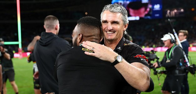 In the winner's sheds: Ivan Cleary