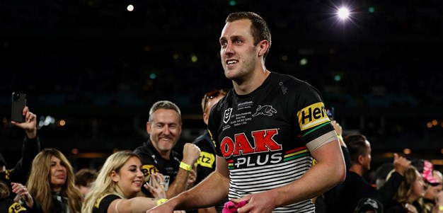 In the winner's sheds: Isaah Yeo