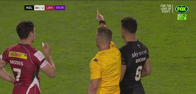 Confusion as Doueihi sent off
