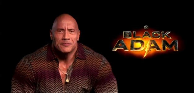 Black Adam cast react to the NRL's most viral moments in 2022