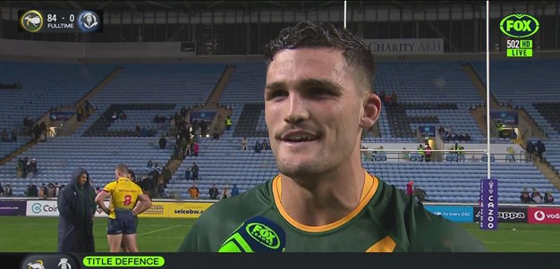 Cleary chats after dominant debut