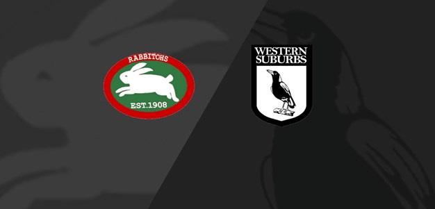 Full Match Replay: South Sydney Rabbitohs v Western Suburbs Magpies - Round 6, 1998