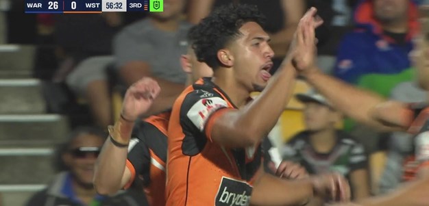 Wests Tigers open their scoring in style