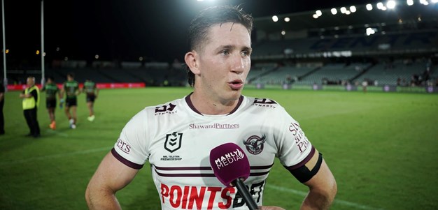 Johns reflects on first game back in Manly jersey