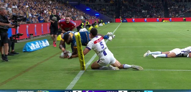 Coates saves the try