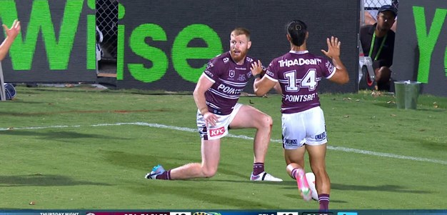 Parker scores a remarkable rugby league try