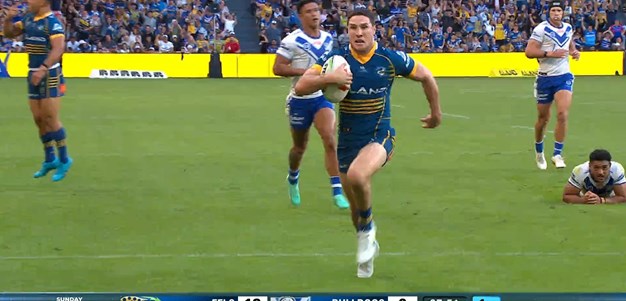 Mitch Moses scores a pearler for the Eels
