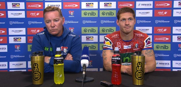 Ponga and O'Brien speak on the early game scare
