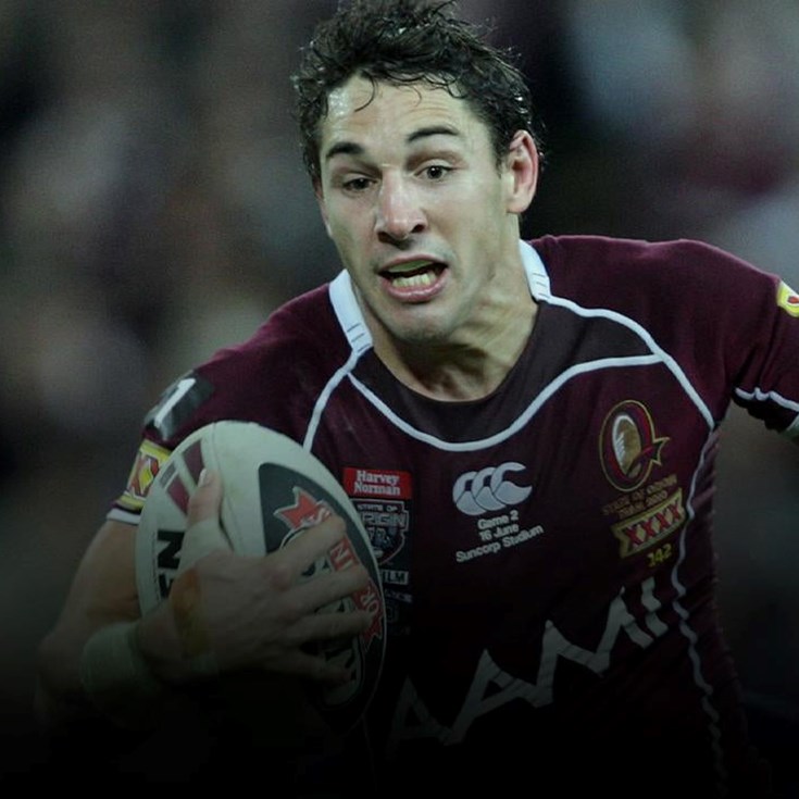 Every Billy Slater try for Queensland