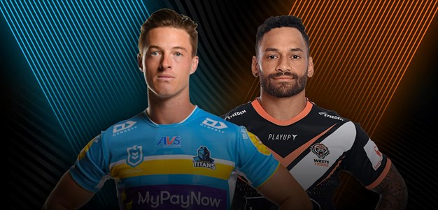 Titans v Wests Tigers: Round 15