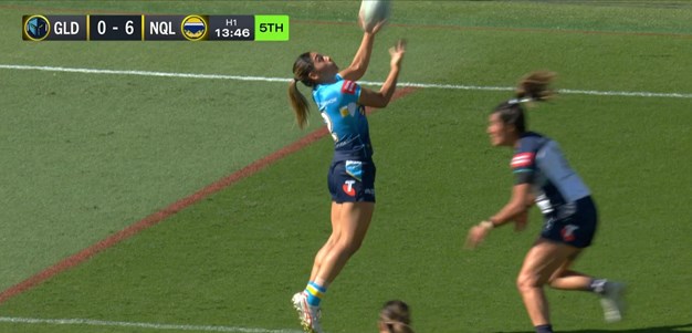 The Titans and Cowboys brought the hits in NRLW Round 1
